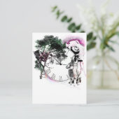 Carte postale Alice in Wonderland (Debout devant)