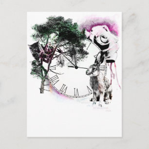 Carte postale Alice in Wonderland