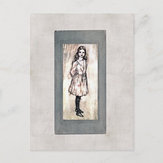 Carte postale Alice In Wonderland (Devant)