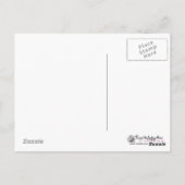 Carte Postale Alice In Wonderland Caterpillar Grunge (Single) (Dos)