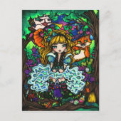 Carte Postale Alice in Wonderland Postcard (Devant)