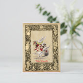 Carte Postale Alice - Lapin Blanc - Le Herald 1865 (Debout devant)