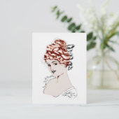 Carte Postale Alice M. McPherrin par Russell L. Swigert 1917 art (Debout devant)