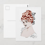 Carte Postale Alice M. McPherrin par Russell L. Swigert 1917 art (Devant / Derrière)