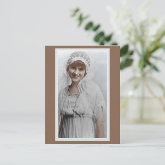 Carte Postale Alice Marion McPherrin Swigert portrait de 1917 (Debout devant)