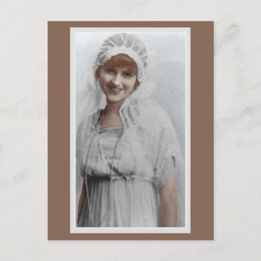 Carte Postale Alice Marion McPherrin Swigert portrait de 1917 (Devant)