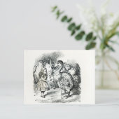 Carte Postale Alice rencontre le Dodo (Debout devant)