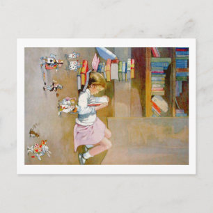 Carte Postale Alice Takes a Trip to Wonderland