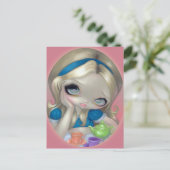 Carte postale "Alice's Tea Party" (Debout devant)