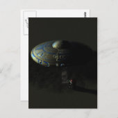 Carte postale Alien (Devant / Derrière)