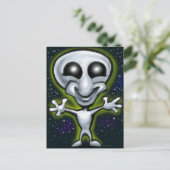 Carte Postale Alien (Debout devant)