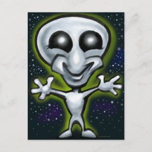 Carte Postale Alien