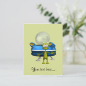 Carte Postale Alien amical (Debout devant)
