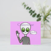 Carte Postale Alien courtois Thunder_Cove (Debout devant)