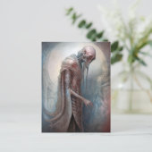 Carte Postale Alien Créature Science Fiction (Debout devant)