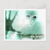 CARTE POSTALE ALIEN CROIRE POSTCARD (Devant)