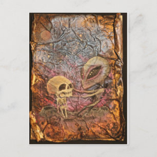 Carte Postale Alien Danse Macabre
