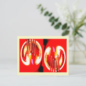 Carte Postale Alien de cellules (Debout devant)