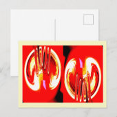 Carte Postale Alien de cellules (Devant / Derrière)