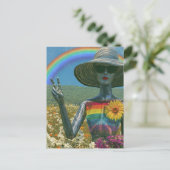 Carte Postale Alien de la paix  (Debout devant)