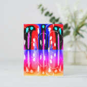 Carte Postale Alien dimensions art (Debout devant)