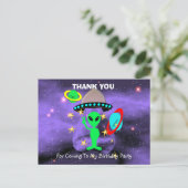 Carte postale Alien Espace Externe Thème Enfants M (Debout devant)