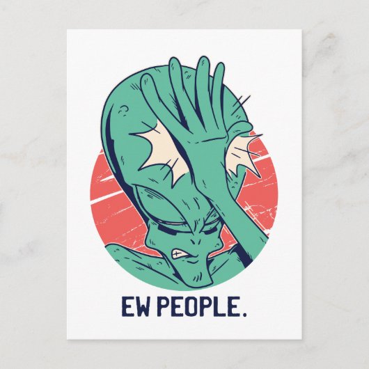 Carte Postale Alien Ew People (Devant)