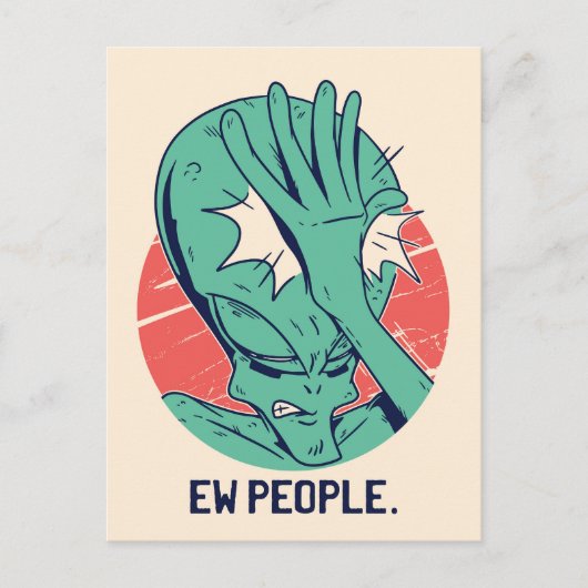 Carte Postale Alien Ew People (Devant)