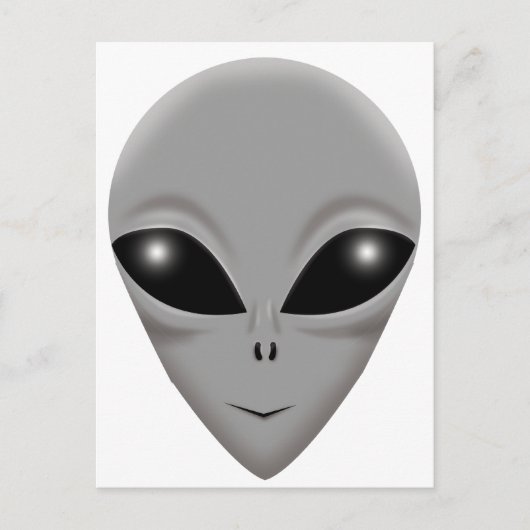 Carte Postale Alien Grey (Devant)