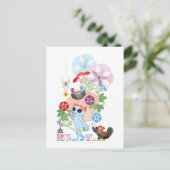 Carte Postale Alien GRIS DU MATIN (Debout devant)