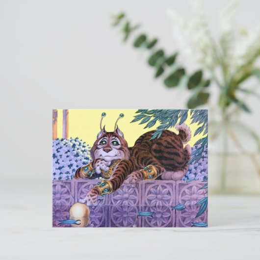 Carte postale Alien Kitty (Debout devant)