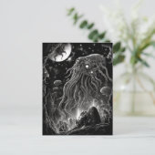 Carte postale Alien Monster Creator Horror Art (Debout devant)