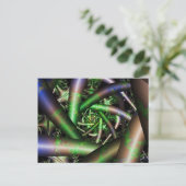 Carte Postale Alien | Multicolor Fractal Art (Debout devant)