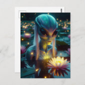 Carte Postale Alien Ophelia (Devant / Derrière)