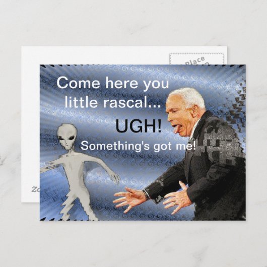 Carte Postale Alien Rascal (Devant / Derrière)