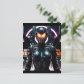 Carte Postale Alien Raven 08 (Debout devant)