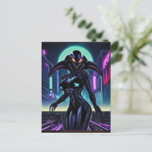 Carte Postale Alien Raven 10