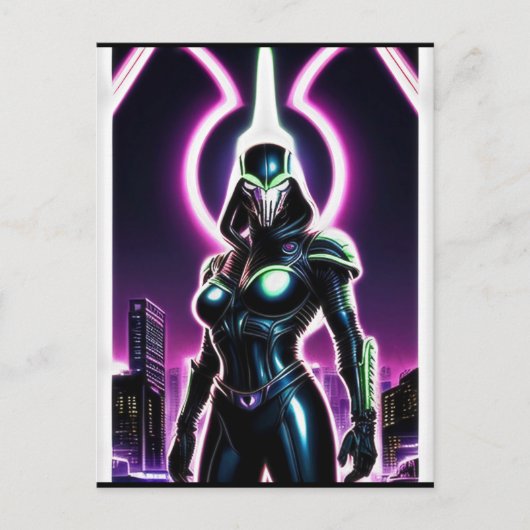 Carte Postale Alien Raven 22 (Devant)