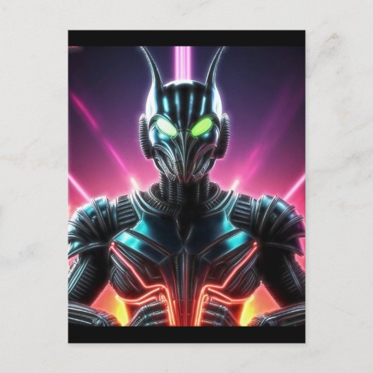 Carte Postale Alien Raven 23 (Devant)