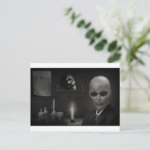Carte Postale alien roswell (Debout devant)
