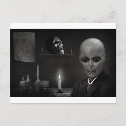 Carte Postale alien roswell (Devant)