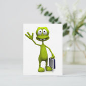 Carte Postale Alien Toon (Debout devant)
