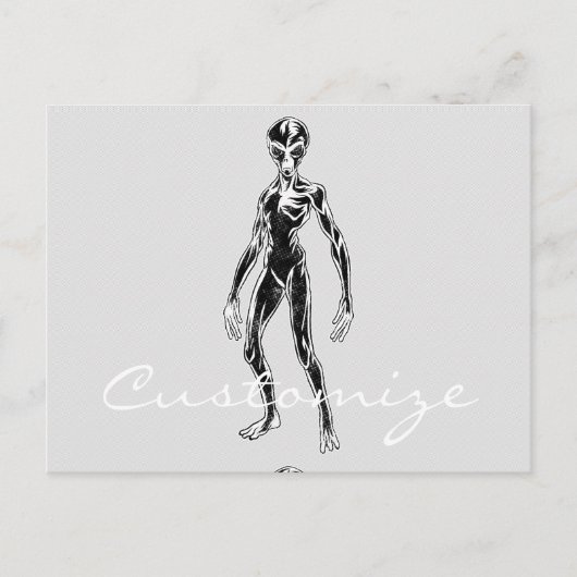 Carte Postale Alien UFO Thunder_Cove (Devant)