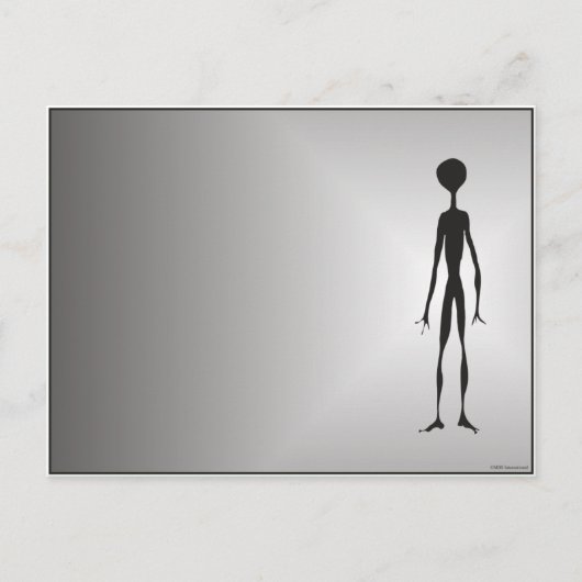 Carte Postale ALIENATED science fiction imaginaire espace marche (Devant)