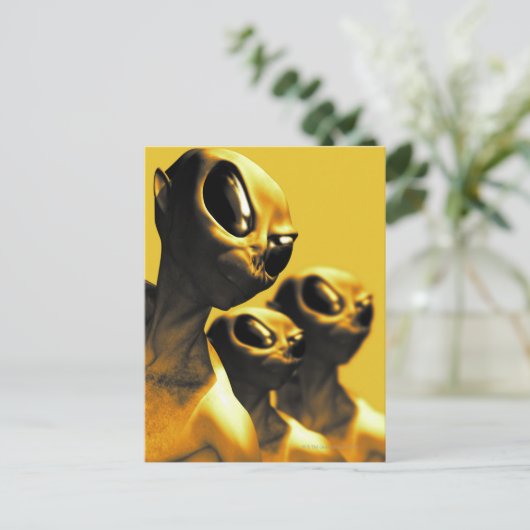Carte Postale Aliens (Debout devant)