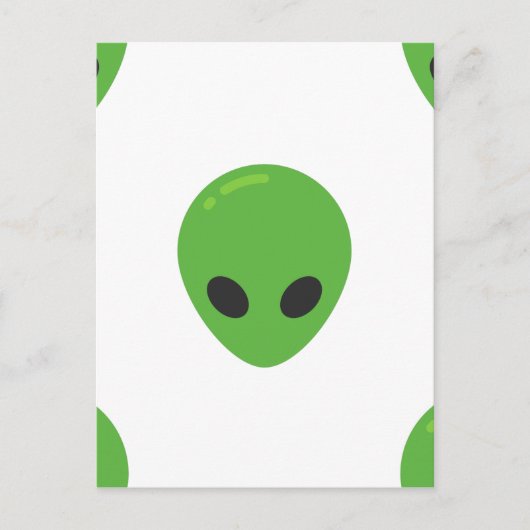 Carte Postale aliens émoji (Devant)