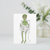 Carte Postale Aliens exposés (Debout devant)