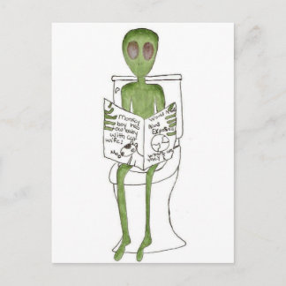 Carte Postale Aliens exposés