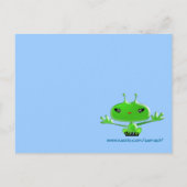 Carte Postale Aliens Huggs (Dos)