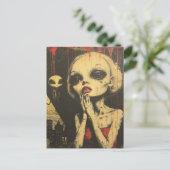 Carte Postale Aliens Scifi Imaginaire (Debout devant)
